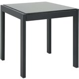 In Ležalnik 2 kosa z mizico tekstil in jeklo | Shoptok.si
