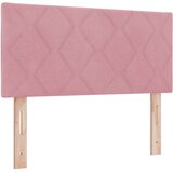 vidaXL Krevet s madracem s oprugama Roza 90x200 cm Baršun | shoptok.hr