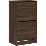 Ormarić za cipele s 2 ladice smeđa boja hrasta 60 x 42 x 108 cm | shoptok.hr