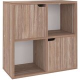 vidaXL police za knjige boja sivog hrasta 60 x 27,5 x 59,5 cm iverica | shoptok.hr