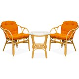  Garnitura od ratana SITA AGA MR3004-Orange - svijetlo smeđa/narančasta | shoptok.hr