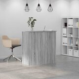  Recepcijski stol 100x50x103,5 cm od konstruiranog drva Siva 100 x 50 x 103.5 cm | shoptok.hr