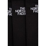 The North Face Čarape 3-pack boja: crna, NF0A882HJK31 | shoptok.hr