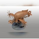  Maketa Castle in the Sky - zrakoplov De Havilland Tiger Moth, 1:20 | shoptok.hr