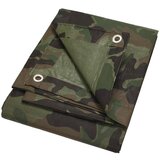 Brez Zaščitno pregrinjalo z rinkami Camouflage, 3 x 4 m | Shoptok.si
