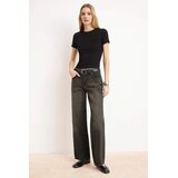 TRENDYOLMILLA ženski pantalone model Twoaw26Je00007, braon-braon Cene