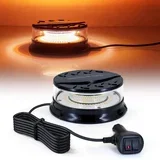 LED opozorilna luč 12–24 V rumeno-bela