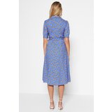 Trendyol Ženska haljina MultiColored BeltEd Shirt Dress | Eponuda.ba