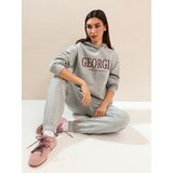 Sinsay Fleece jogger hlače s printom | shoptok.hr