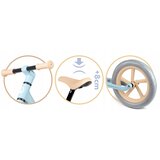 Nukido Light Flee 12" otroško kolo brez pedal, bež-modro | Shoptok.si