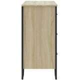  Komoda boja hrasta sonome 91x35,5x74,5 cm konstruirano drvo | shoptok.hr