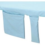 VidaXL Brisače za ležalnik 2 pcs Modra 210 x 75 cm Slike