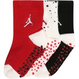 Jordan Čarape crvena / crna / bijela