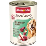  Ekonomično pakiranje animonda GranCarno Original 12 x 400 g - Jelen i jabuke | shoptok.hr