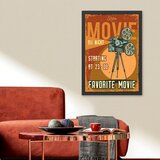 Wallity slika Favorite Movie (55 x 75), 55x75cm | ePonuda.com
