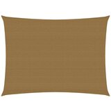 vidaXL Senčno jadro 160 g/m² taupe 3x4 m HDPE Cene