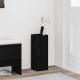  Stalak za ki&amp;scaron;obran s pohranom Crni hrast 20 x 20 x 55,5 cm Slike