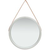 Zidno ogledalo s trakom 60 cm srebrno | Eponuda.ba