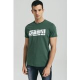Legendww muška pamučna majica u zelenoj boji 6471-9368-33 Cene