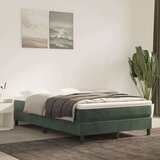 Box spring krevet s madracem tamnozeleni 120x200 cm baršunasti Cijene