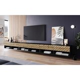 Livetastic Nizka Omarica Amadeo, Črna, Barva Hrasta, Led | Shoptok.si
