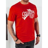 DStreet Men's T-shirt with orange print | shoptok.hr