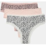 Sinsay Brazilske čipkaste gaćice 3 komada | shoptok.hr