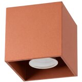 Sollux Lighting Stropna svetilka QUAD 1 rdeča oker, (5000352344) | Shoptok.si
