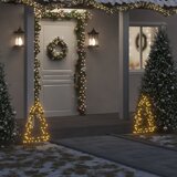 vidaXL Ukrasno božićno drvce sa &scaron;iljcima 80 LED 60 cm cijene