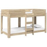  Postelja na vzkraj za otroke Sonoma hrast 100 x 200 cm, (5000141993) | Shoptok.si