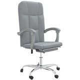  Uredski naslonjač od tkanine svjetlosivi | shoptok.hr