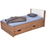 Mömax Postelja Avensis New, Temni Hrast, Bela, 90x200 Cene