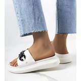 Gemre White flip-flops with Levy chain | shoptok.hr
