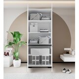 Hanah home ormar floransa 90 white anthracite | ePonuda.com