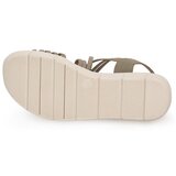 Jana Sandali & Odprti čevlji 28766SAGE Zelena | Shoptok.si