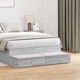  Ladice za krevet s ladicama Siva Sonoma 120 x 36,5 x 16,5 cm | Eponuda.ba