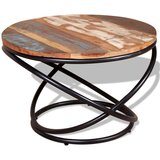  Klubska mizica trden predelan les 60x60x40 cm | Shoptok.si