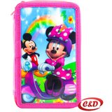  Pernica Minnie Mouse, tri zipa, puna Cijene