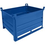 Heson zaboj za zlaganje z drsniki, dxš 1000 x 800 mm, nosilnost 500 kg, modra, od 1 kosov Cene