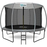  INLEA ULTIMATE Jump Trampolin 366 cm s unutarnjom zaštitnom mrežom – siva | shoptok.hr