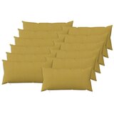  Jastuk s jastukom HEERLEN 12 kom. Svijetlo zelena Tkanina - Svijetlo zelena 40 x 80 cm 12 | shoptok.hr