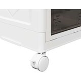 vidaXL Škatla za shranjevanje s kolesi 75 L 64x40x41 cm | Shoptok.si