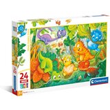 Clementoni puzzle 24 maxi noli dinos happy oasis ( CL28524 ) Cene