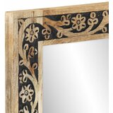  Kupaonsko ogledalo 50 x 70 x 2,5 cm masivno drvo manga i staklo | shoptok.hr
