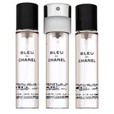 Chanel bleu de 3x 20 ml parfemska voda punilo 60 ml za muškarce | shoptok.hr