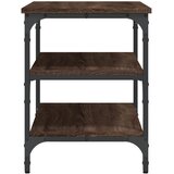  Klupa za cipele boja smeđeg hrasta 70x38,5x49 cm drvena | shoptok.hr