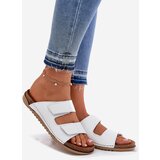 Inblu Ladies Leather Sandals White | Shoptok.si