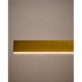Kave Home LED viseča svetilka v zlati barvi s kovinskim senčilom Boadella – | Shoptok.si