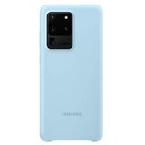 Samsung original silikonski ovitek EF-PG988TLE za Galaxy S20 Ultra G988 - svetlo moder Cene