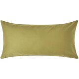 HOMESCAPES olivno zelena prevleka za blazino, 1000 niti, 40x80 cm, (20751125) | Shoptok.si